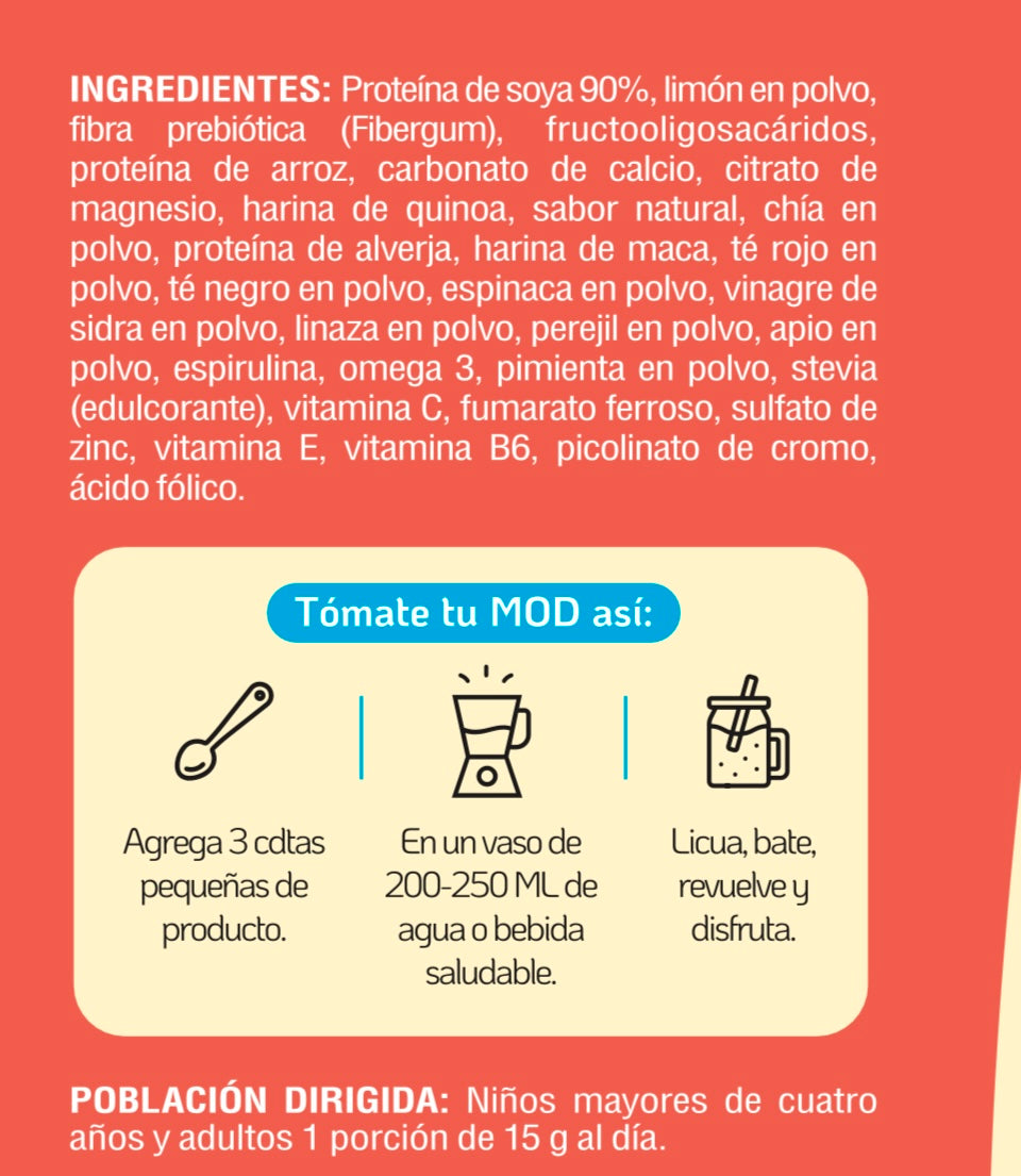 Batido quemador natural