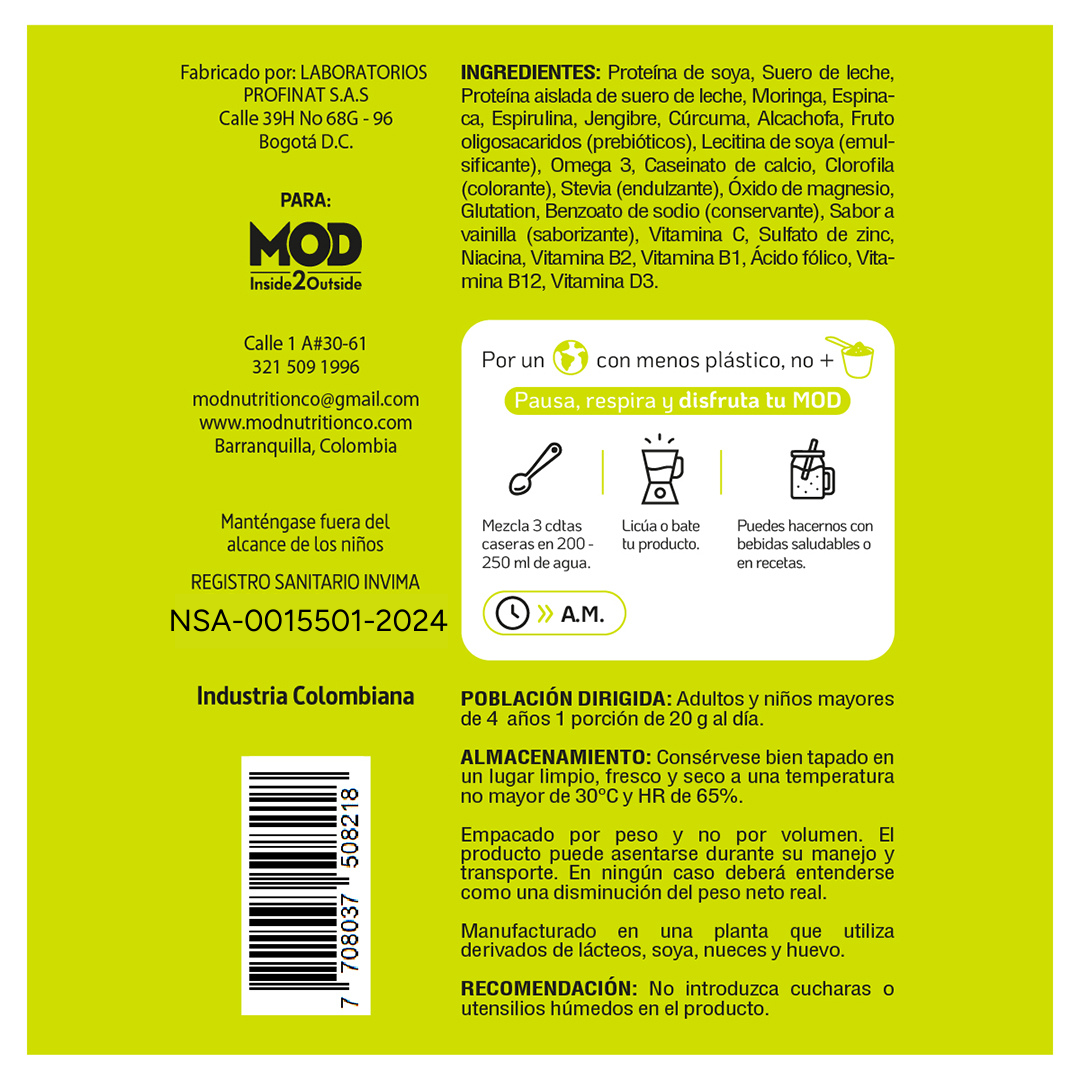 Batido Detox Verde