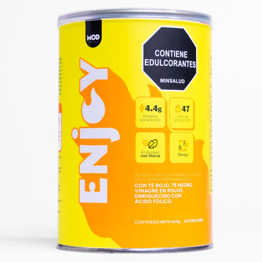 Malteada para bajar de peso Enjoy MOD Nutrition — vista de frente