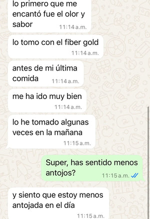 Opinión cliente 8 malteada para bajar de peso Enjoy MOD Nutrition