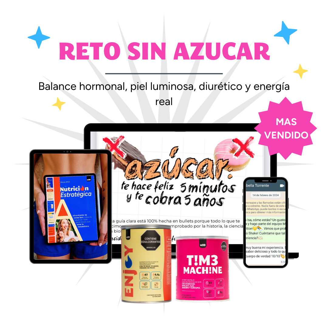 Reto 30 días sin azúcar | Desintoxica tu cuerpo con MOD