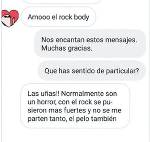 Opinión cliente 1 – Rock Body batido de colágeno hidrolizado MOD Nutrition