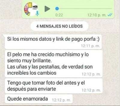 Testimonio cliente Rock Body – colágeno hidrolizado para uñas y articulaciones