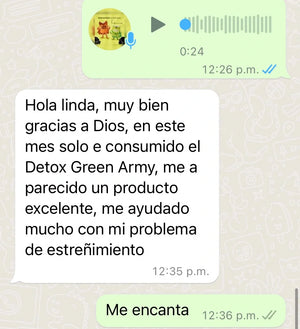 Batido Verde en Polvo Green Army MOD Nutrition opinion de cliente numero 8