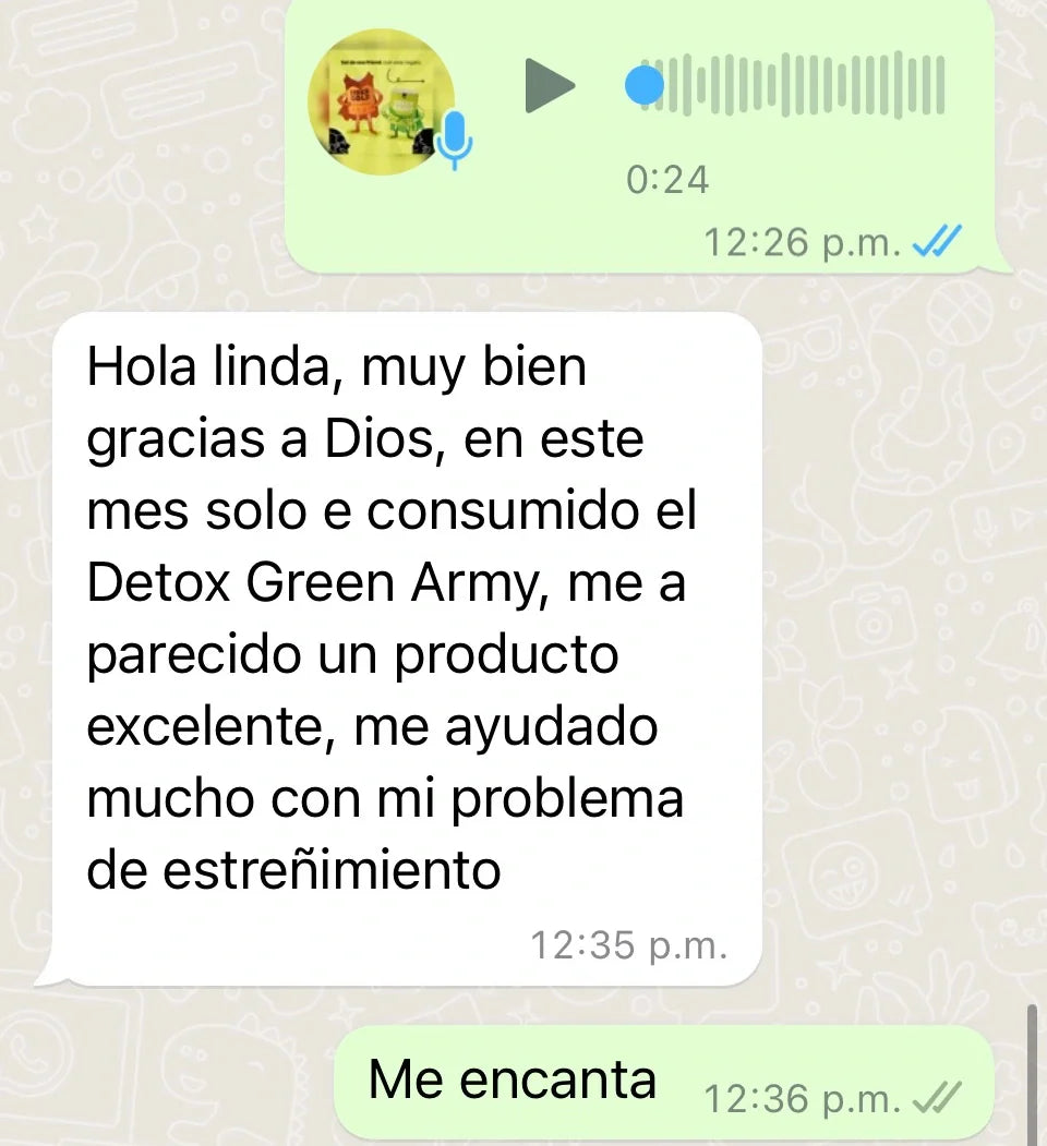 Batido Verde en Polvo Green Army MOD Nutrition opinion de cliente numero 8