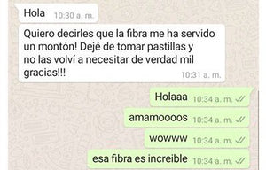 Testimonio Fiber Gold — suplemento de fibra para ir al baño regularmente