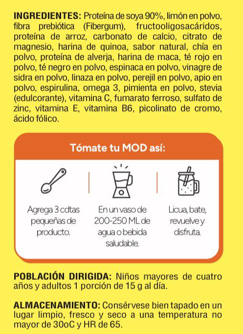 Malteada para Bajar de Peso Enjoy MOD Nutrition