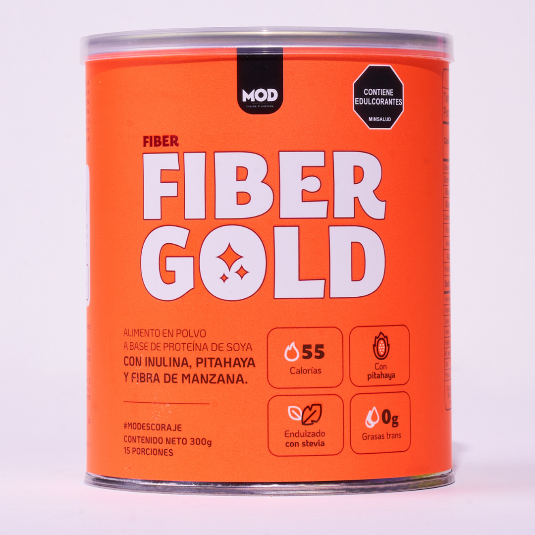 Batido de fibra con prebióticos.