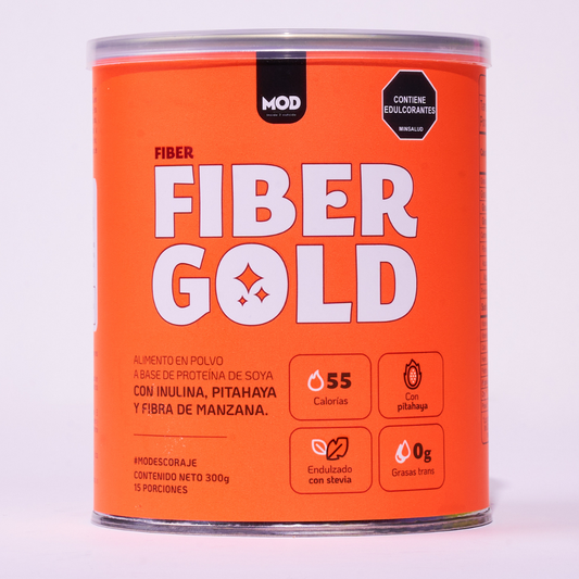 Batido de fibra con prebióticos.